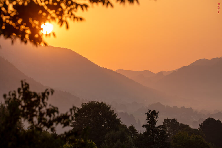 Un matin à la mi-aout